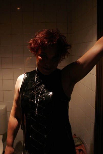 Daphne backstage